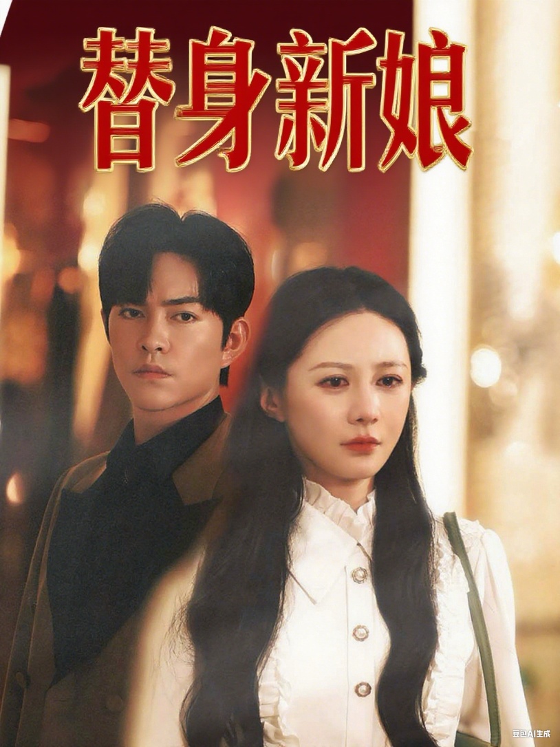 总裁的替身新娘 AI 短剧海报